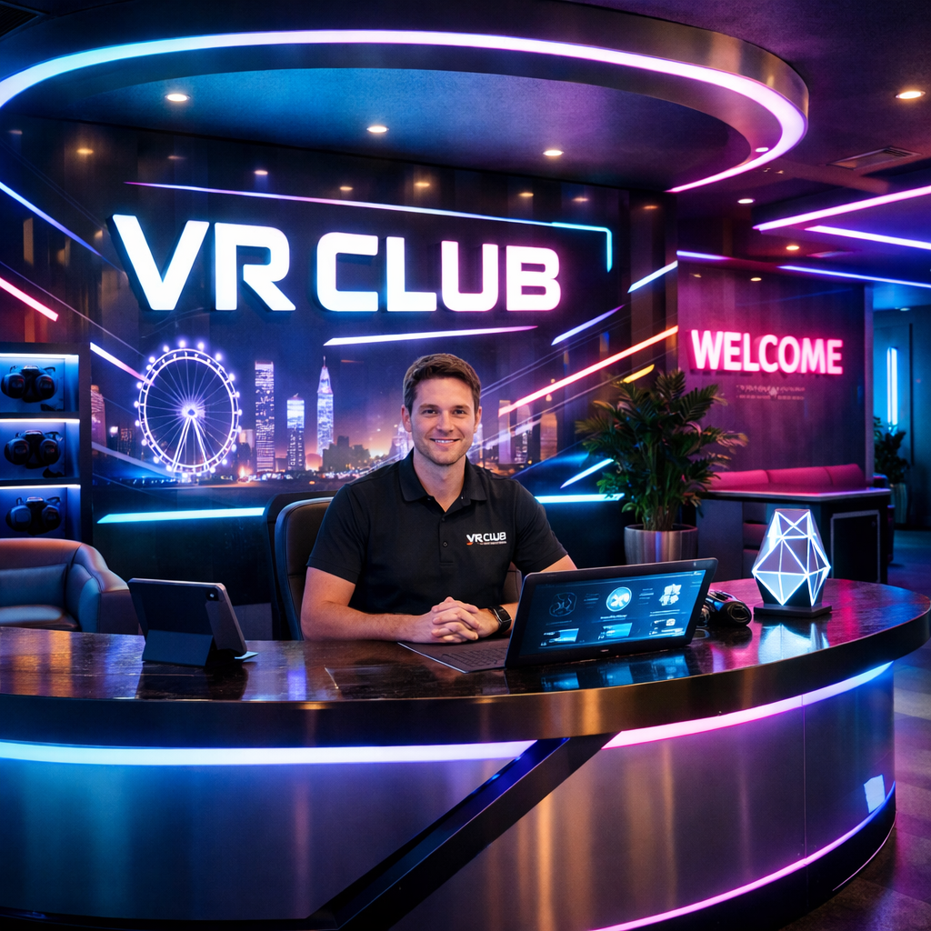 VR Playground Hub Reception