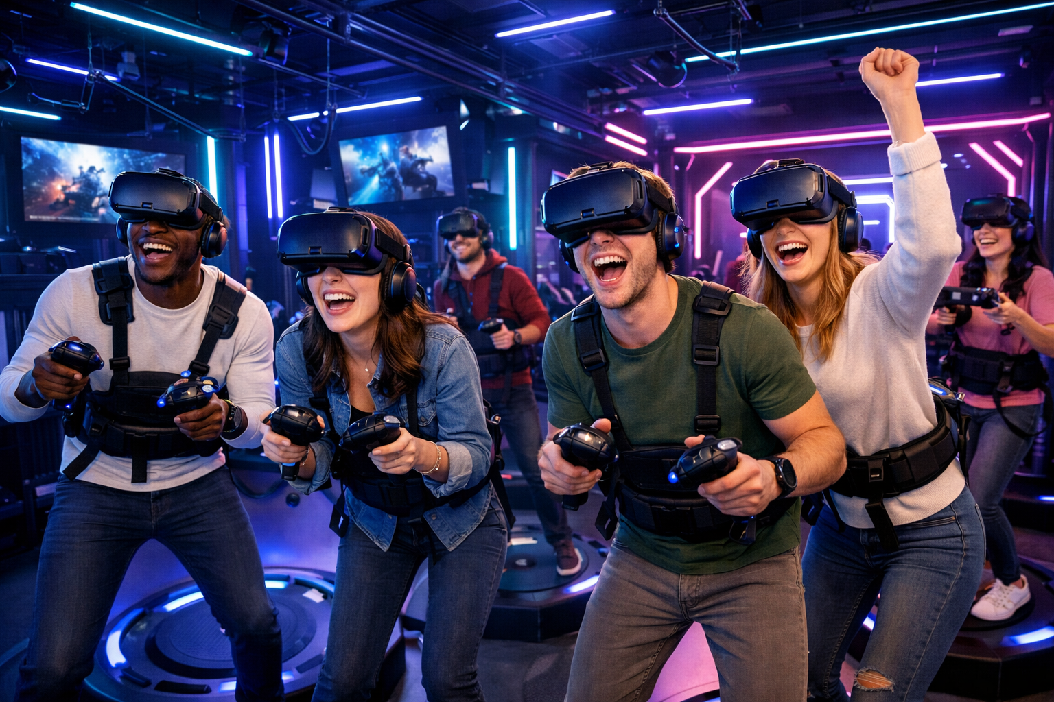 Multiplayer VR Gaming